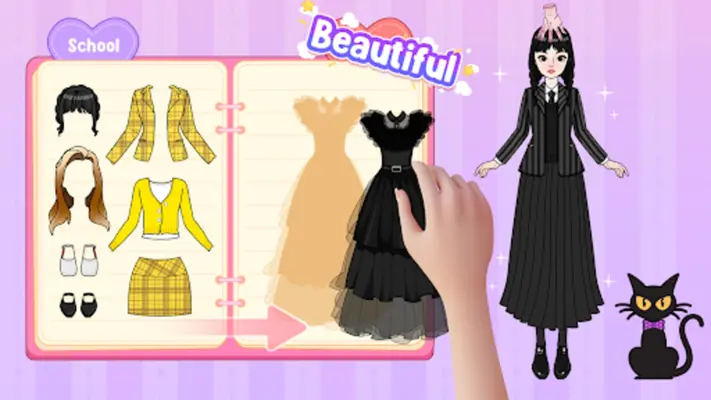 Paper Doll Makeover & Dress Up android App screenshot 1