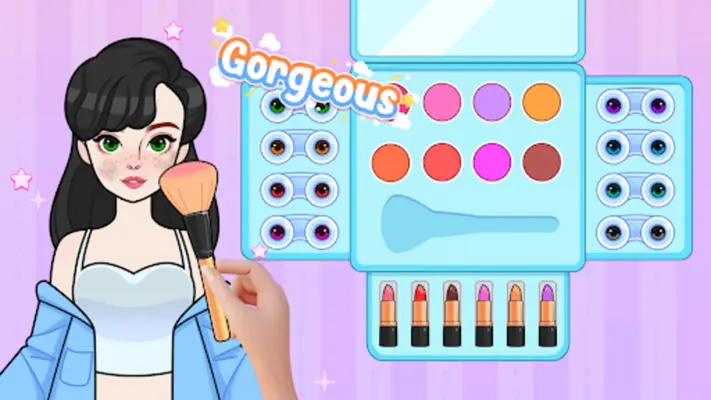 Paper Doll Makeover & Dress Up android App screenshot 2