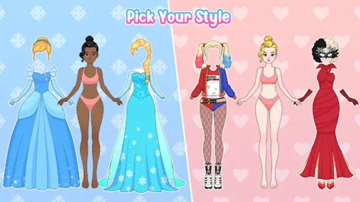 Paper Doll Makeover & Dress Up android App screenshot 4